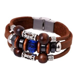 Leather bracelet